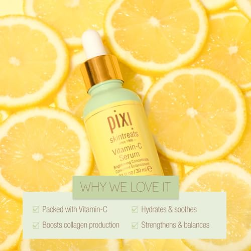 Pixi Vitamin-C Serum | Brightening Serum for Radiant Skin | Daily Vitamin C Serum | Maintains a Youthful Complexion |