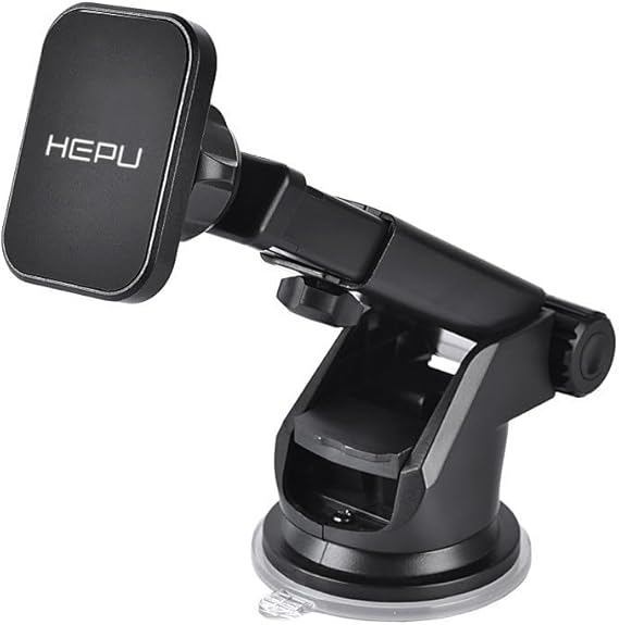 HEPU HP-J03 Suction Cup Car Phone Mount with 360° Rotation