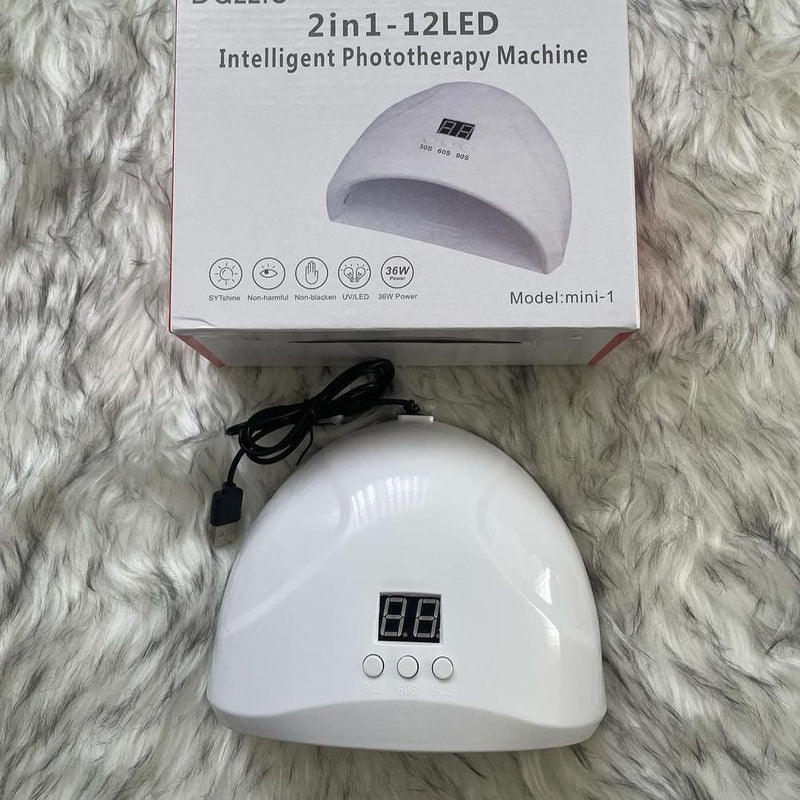 UV/LED Nail Dryer with Phototherapy: Multifunctional Beauty Tool