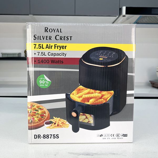 Healthy and Delicious with the Royal Silver Crest 7.5L Air Fryer