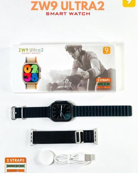 Zw9 Ultra2 Smart Watch with Dual Straps - Stay Connected On the Go