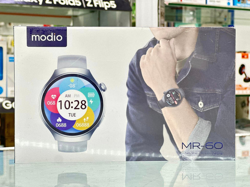 Modio MR 60 Smart Watch – Fitness Tracker, Heart Rate Monitor, Sleep Tracking, and Notifications