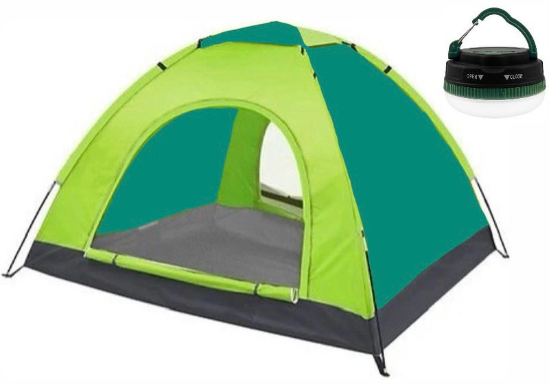 CAMPING TENT WITH LIGHT