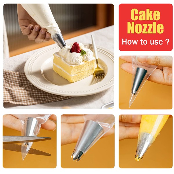 18 In 1 Cake Decorating Stainless Steel Nozzles