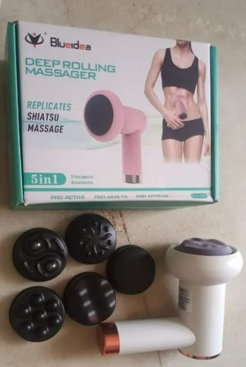 Body Sculpting Machine, Cellulite Massager Electric Body Massage Gun for Belly/Leg/Arms Portable Shaping Slimming Massage Hammer