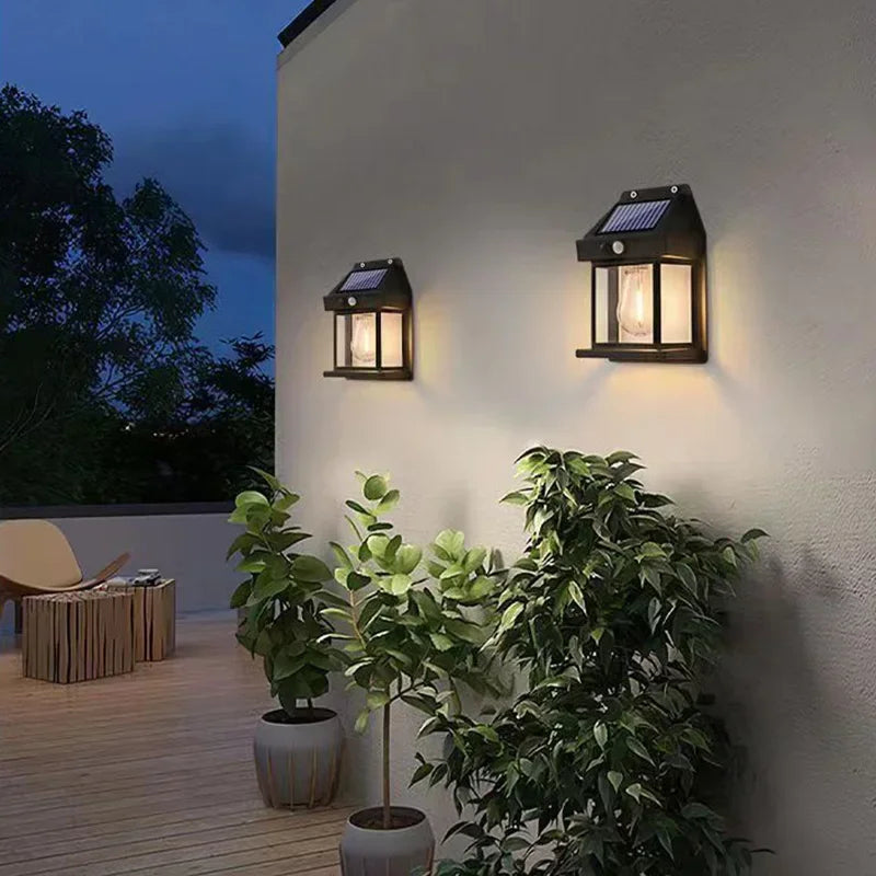 Single bulb Garden Wall Lamp Waterproof Solar Light 36 PIECES