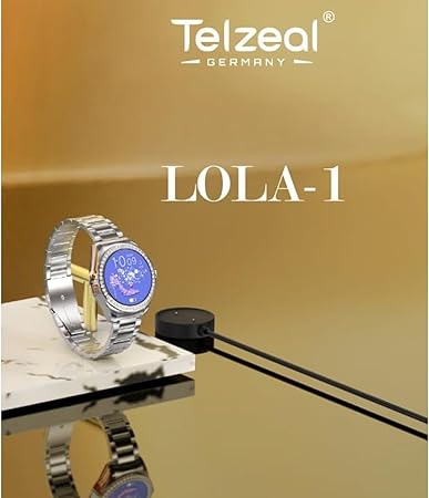 Telzeal Germany LOLA 1 Ladies Smart Watch with Round AMOLED Display