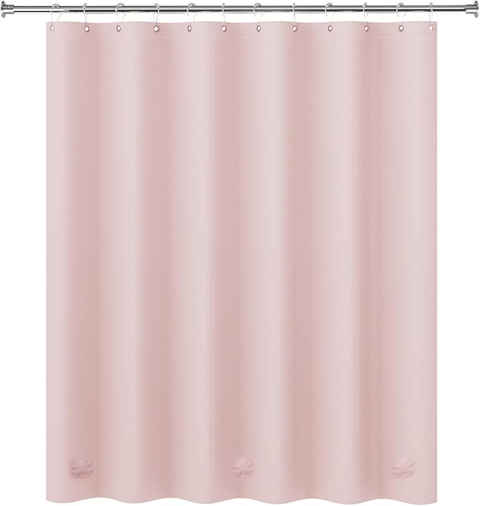 XZ4032 Pink Shower Curtain