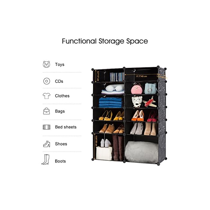 Modular Shoe Rack: Customizable Storage Solution for Any Space