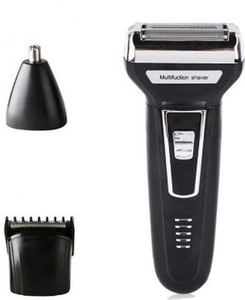 YOKO 3-in-1 Rechargeable Grooming Kit - Shaver, Hair Clipper, Nose Trimmer for Men