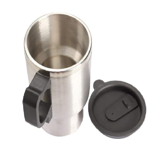 Portable Stainless Steel Car Coffee Mug - Keep Your Drinks Hot on the Go!