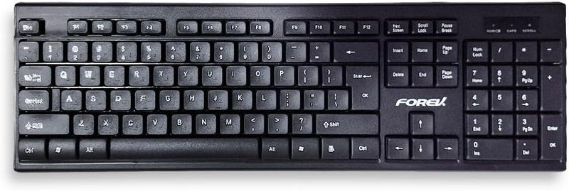 Forev FV-W706 Wireless Keyboard and Mouse Combo - First Choice for Office Business