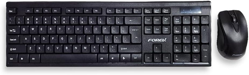 Forev FV-W706 Wireless Keyboard and Mouse Combo - First Choice for Office Business