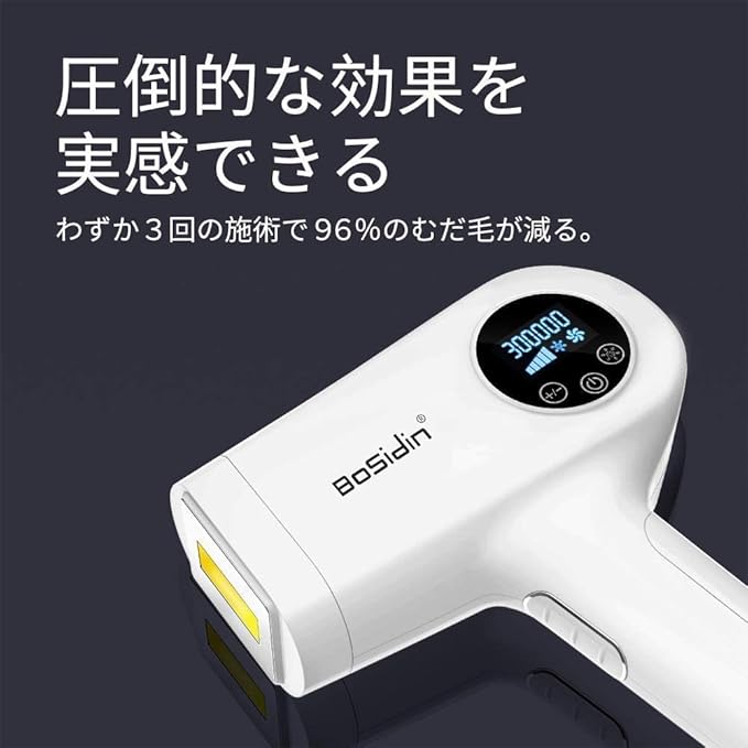 BoSidin IPL Hair Removal Device: Painless, Effective, and Long-Lasting Results