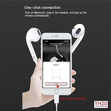 YH20 Earphone for LIGHNING Original Function: Microphone, Noise Cancelling Compatible: Mobile phone, PC, ipad Communication: Wired