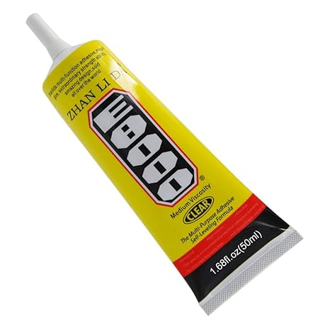 E8000 Multi-Purpose Adhesive - Strong, Clear, and Self-Leveling