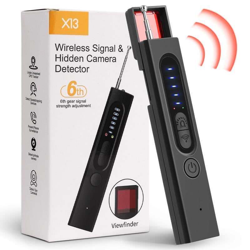 X13 Wireless Signal & Hidden Camera Detector - Protect Your Privacy