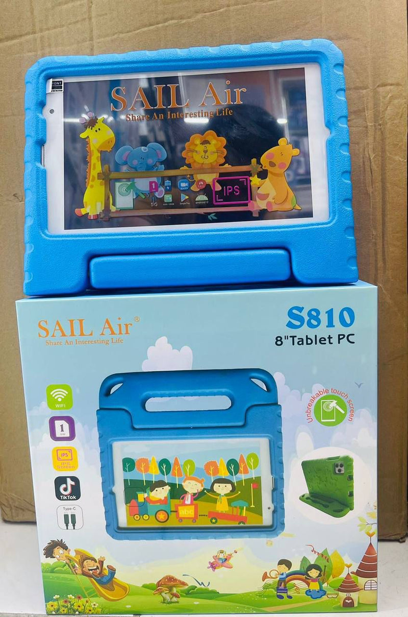 SAIL Air S810 8-inch Kids Tablet PC - Unbreakable and Safe