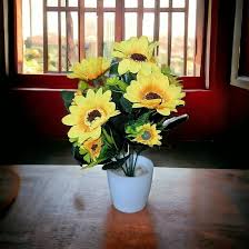 Realistic Artificial Sunflower for Home Decor