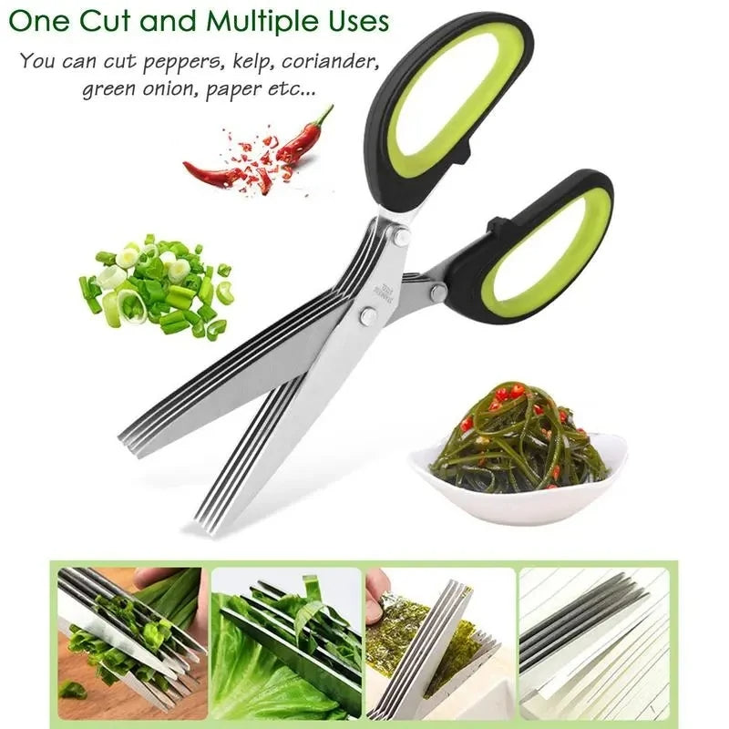 Stainless Steel Kitchen Chopped Scissors