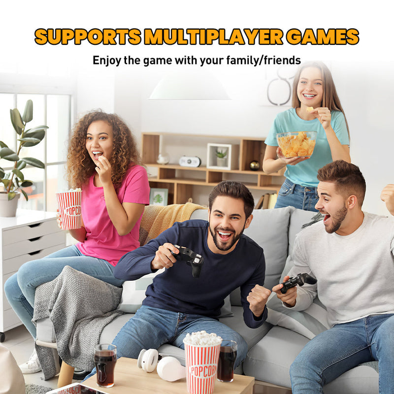 12 PCS | Classic M8 Game Stick 4K: 10,000+ Games, 2 Wireless Controllers, HDMI Output