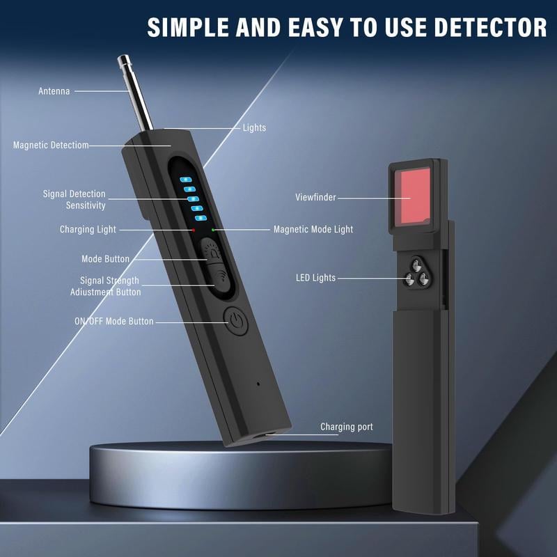 X13 Wireless Signal & Hidden Camera Detector - Protect Your Privacy