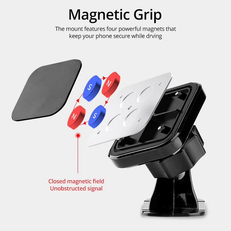 Universal Car Mount - Compatible with All Smartphones