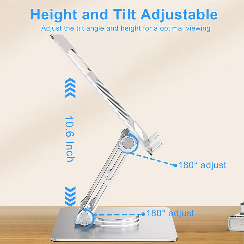 Laptop Stand V3.1 - Efficient Heat Dissipation & 360° Rotation