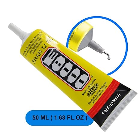 E8000 Multi-Purpose Adhesive - Strong, Clear, and Self-Leveling