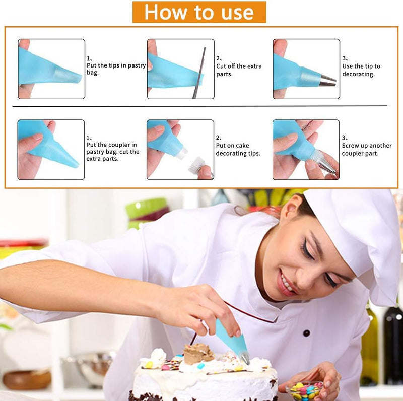 36-Piece Cake Decorating Set: Professional-Grade Tools