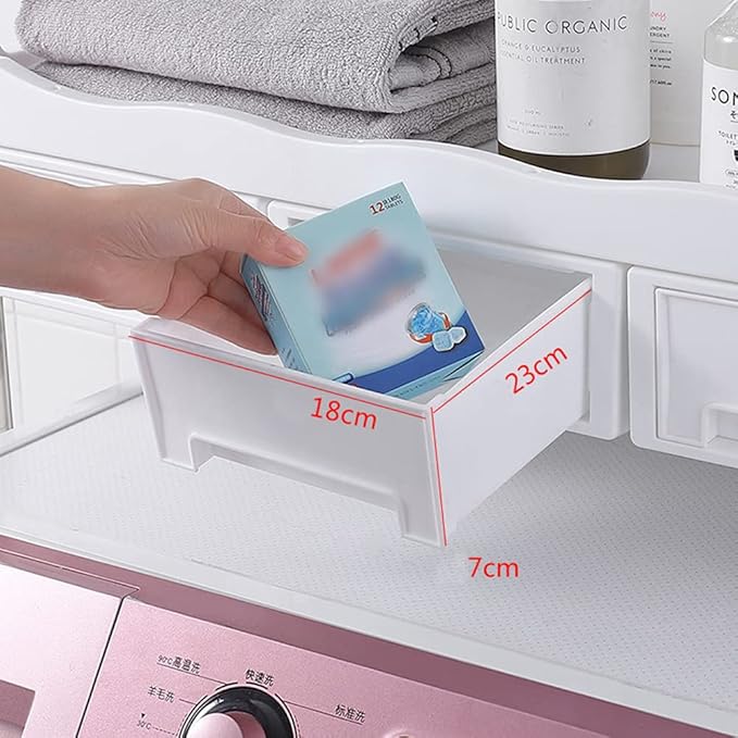 Laundry Room Shelf, Over Washing Machine Storage Utility Rack Above Toilet Washer Dryer Clothes Hanger Bathroom Organization Space,Toiletstand