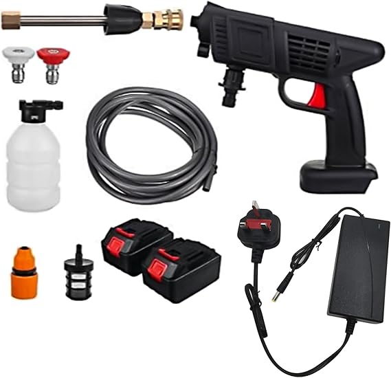 High quality Portable High Pressure Cordless Electric Car Washer Gun With Rechargeable Battery Power Car Wash spray gun