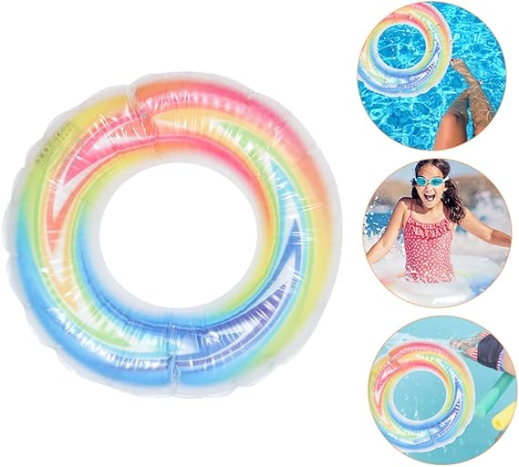 Colorful Summer Collection Swim Ring - Fun and Safe