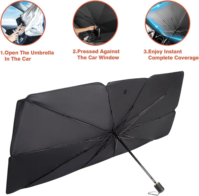 Earldom ET-U1 Car Windshield Sun Umbrella - Keep Your Car Cool