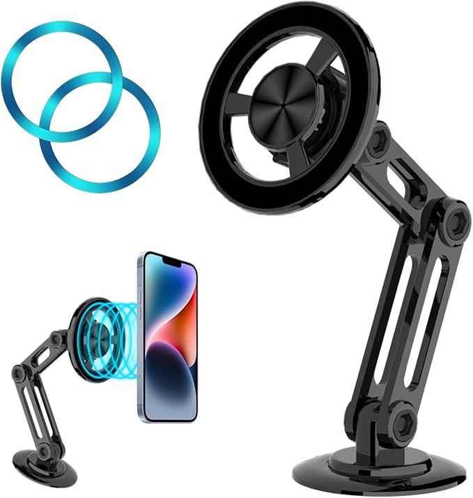 HEPU HP-J08 Magnetic 360° Car Phone Mount