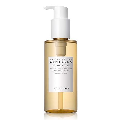 Madagascar Centella Light Cleansing Oil 6.76 fl.oz, 200ml | Gentle Oil Cleanser for Face, Korean Facial Cleanser, Double Cleansing