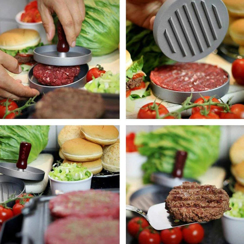 Burger Patty (Kebab) Maker - Create Perfectly Shaped Patties and Kebabs