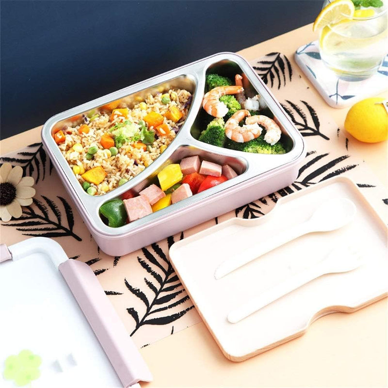 Stylish and Durable Four Locks Lunch Box