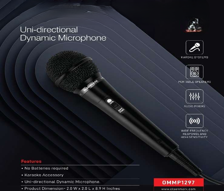 Wired MicroPhone 1X50