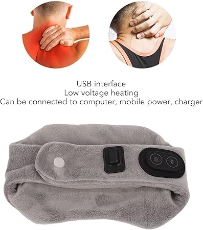 Neck Warmer, Fatigue Relief, USB Thickening, Massage Heated Bandage