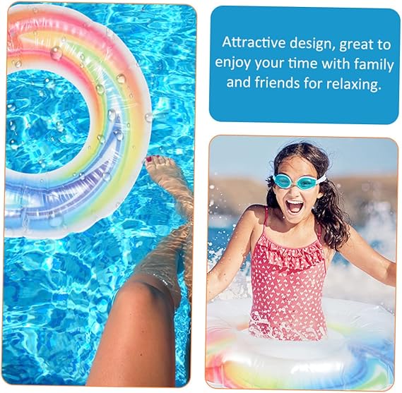 Colorful Summer Collection Swim Ring - Fun and Safe