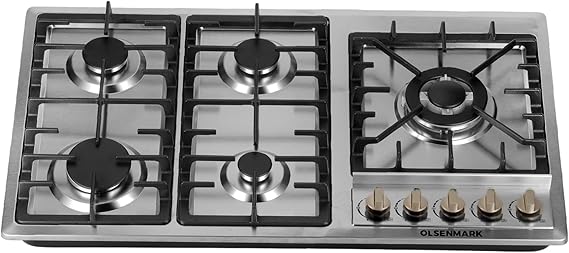 5 in 1 Gas Hob/SS 1x1