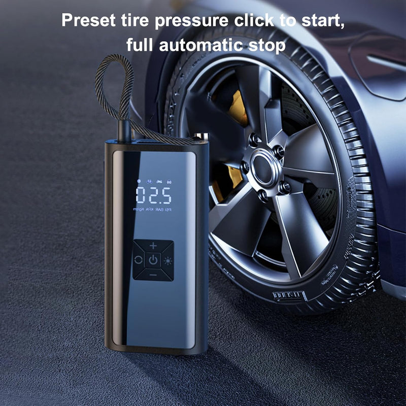 Portable Air Compressor for Car Tires, Fast Air Pump