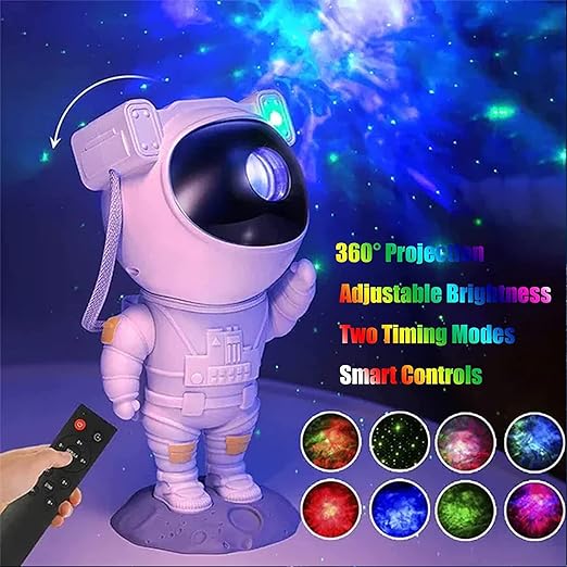 MD089  Astronaut projection lights Stand Galaxy