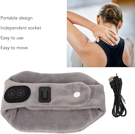 Neck Warmer, Fatigue Relief, USB Thickening, Massage Heated Bandage