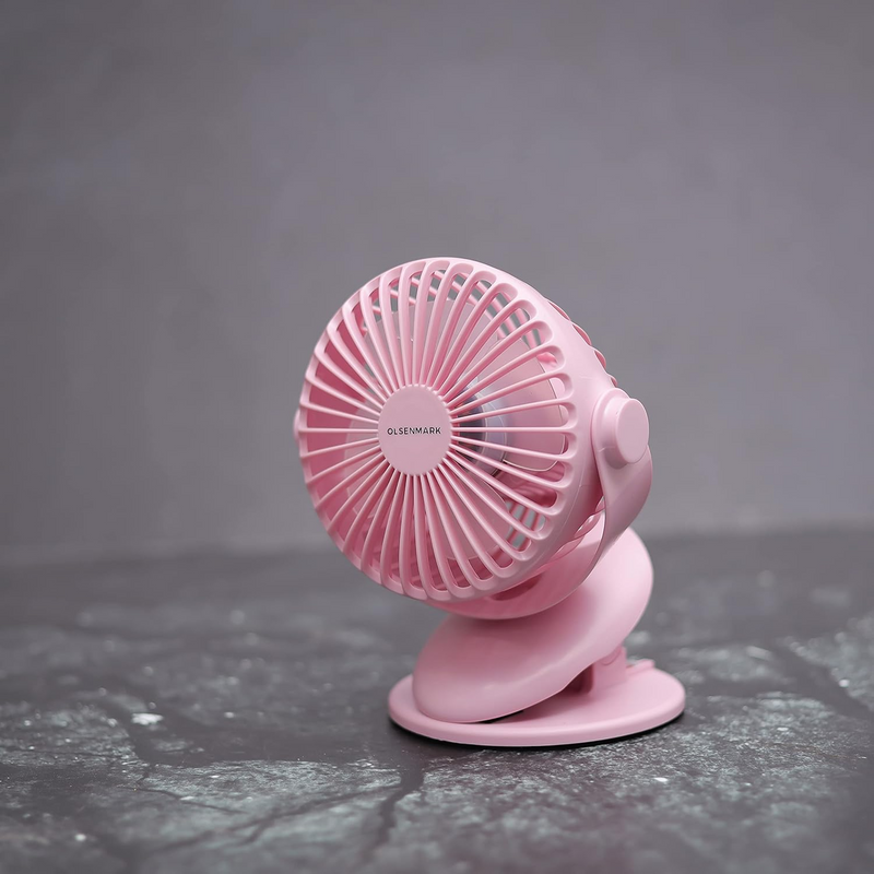 Rechargeable Mini Clip Fan 1x40