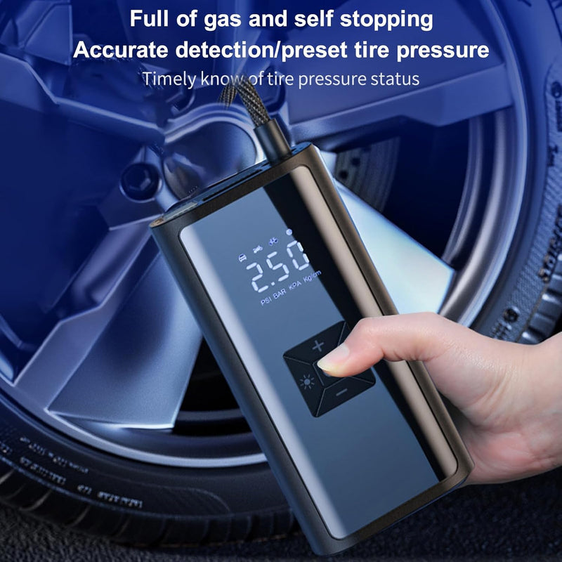 Portable Air Compressor for Car Tires, Fast Air Pump