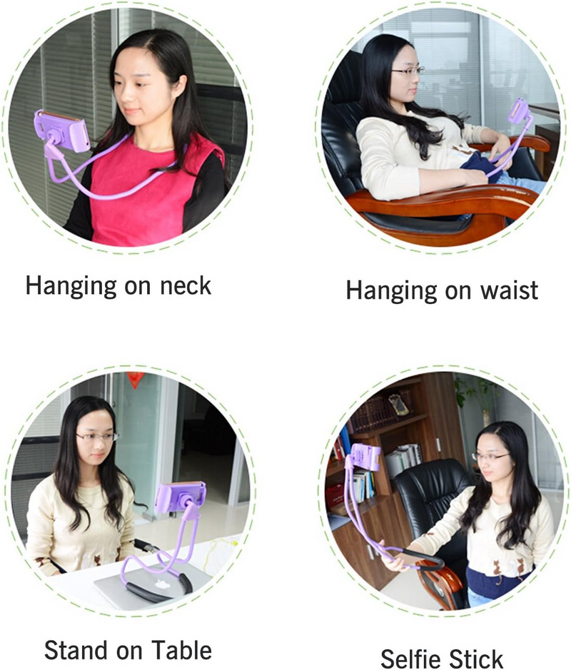 Lazy Neck Phone Holder - Hands-Free Comfort for All-Day Use