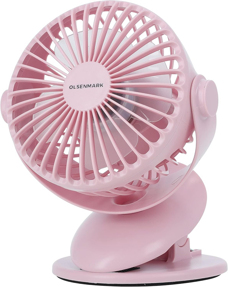 Rechargeable Mini Clip Fan 1x40