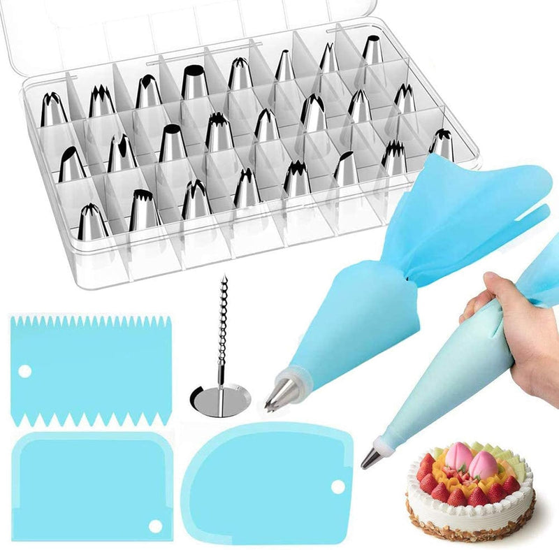 36-Piece Cake Decorating Set: Professional-Grade Tools